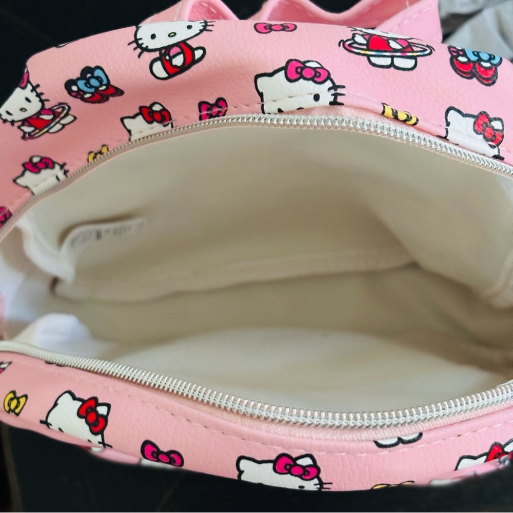Hello Kitty Sanrio Kawaii Pink Mini Backpack Purse Diaper Bag NEW Trending - Picture 7 of 12